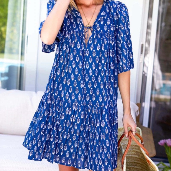 NWT Emerson Fry India Collection Isla Dress Size M/L - Picture 1 of 6